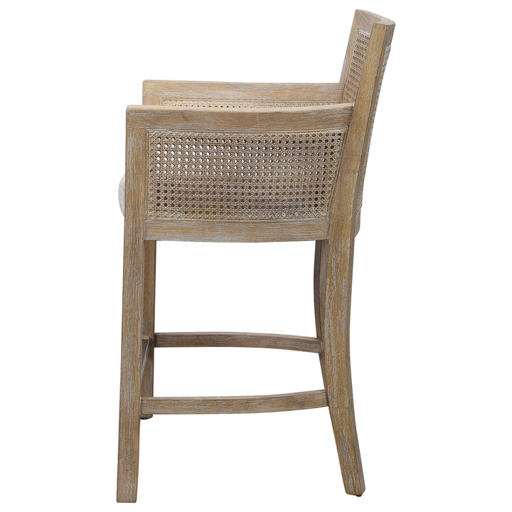 ENCORE COUNTER STOOL, NATURAL - AmericanHomeFurniture