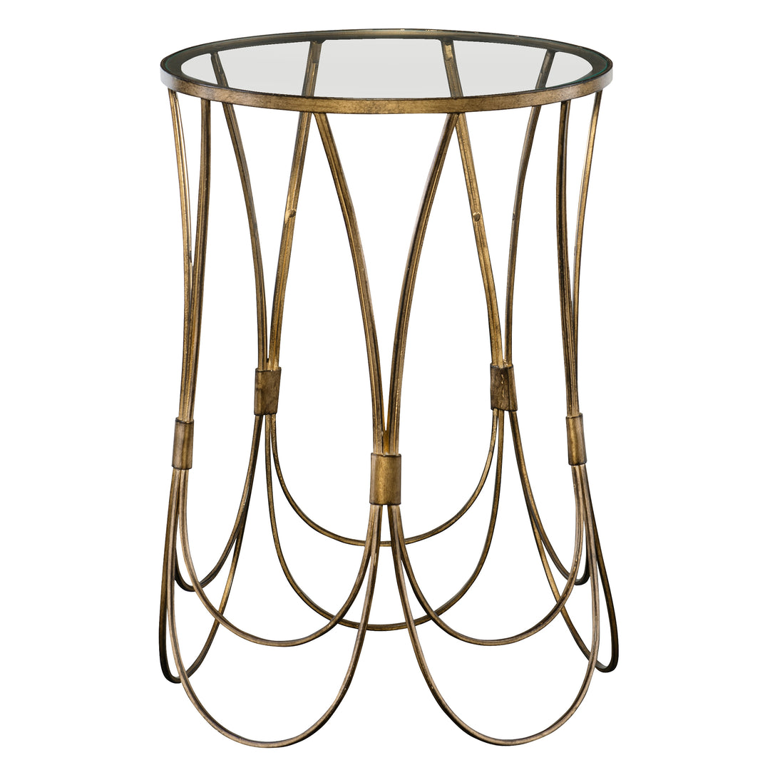 KALINDRA GOLD ACCENT TABLE - AmericanHomeFurniture