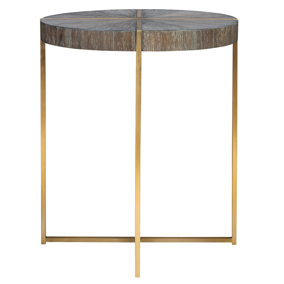 TAJA ROUND ACCENT TABLE - AmericanHomeFurniture