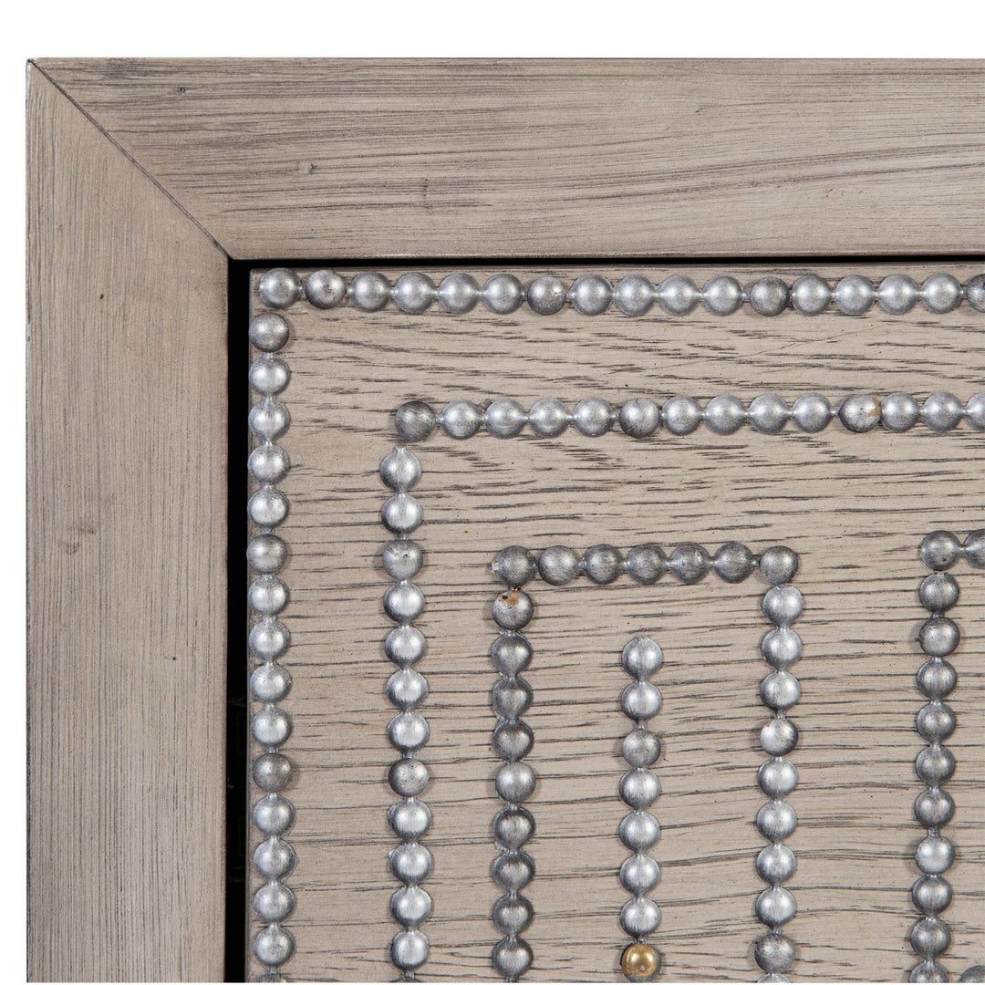 DEVYA GRAY OAK ACCENT CHEST - AmericanHomeFurniture