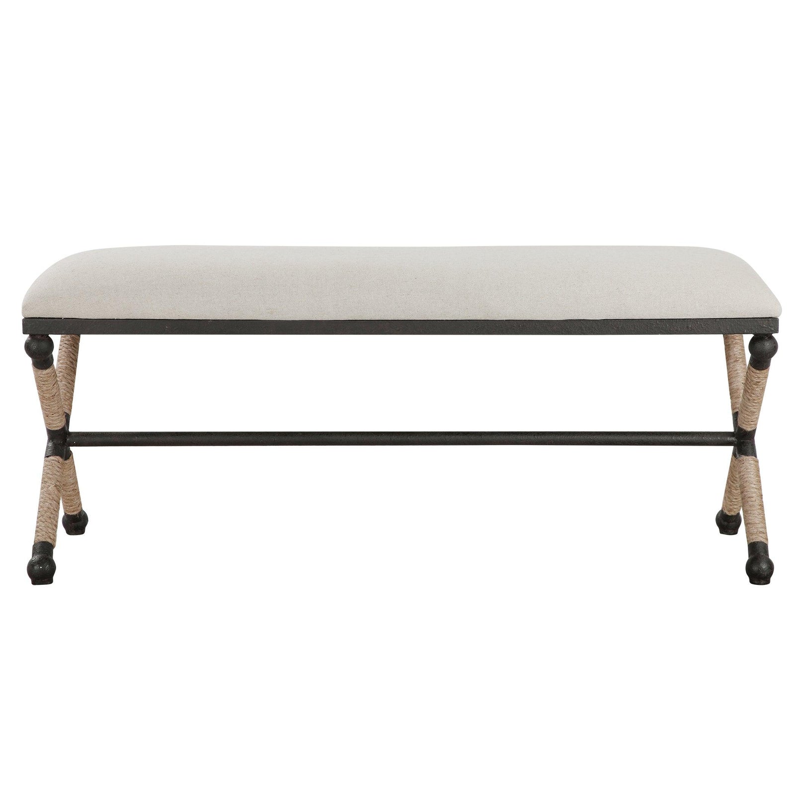 Uttermost Firth Bench Oatmeal BENCHES
