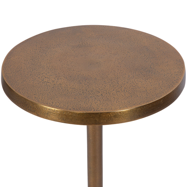 Sanaga Drink Table Gold - AmericanHomeFurniture