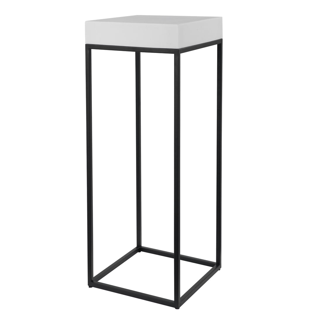 Gambia Marble Plant Stand - AmericanHomeFurniture