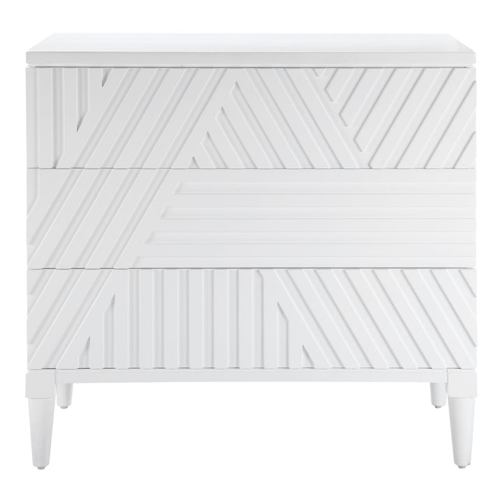 COLBY WHITE DRAWER CHEST - AmericanHomeFurniture