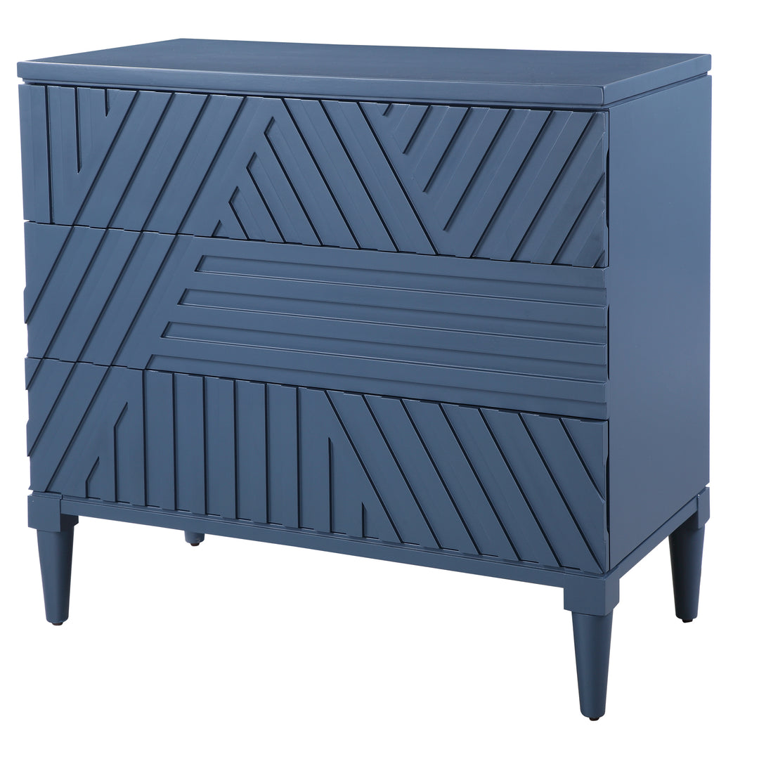 COLBY BLUE DRAWER CHEST - AmericanHomeFurniture