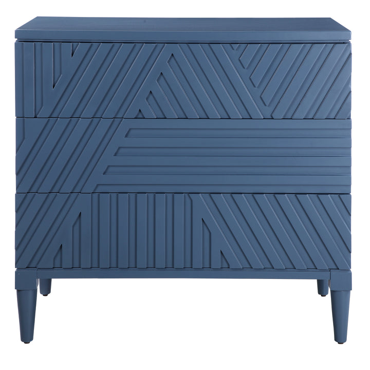 COLBY BLUE DRAWER CHEST - AmericanHomeFurniture