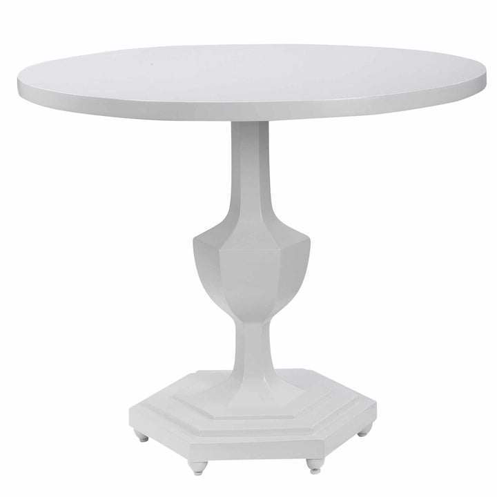 Kabarda White Foyer Table - AmericanHomeFurniture