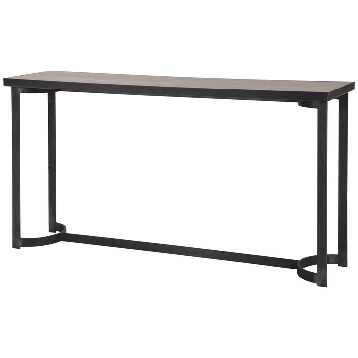 BASUTO STEEL CONSOLE TABLE - AmericanHomeFurniture