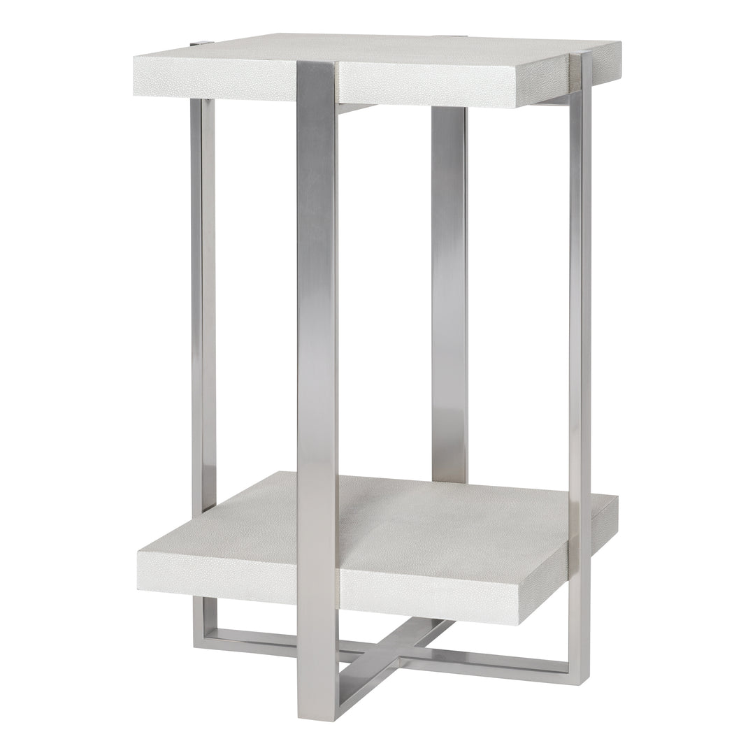 ARNAUT WHITE ACCENT TABLE - AmericanHomeFurniture