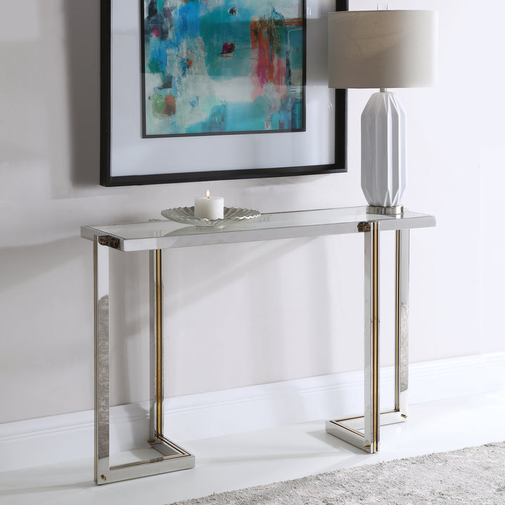 LOCKE MODERN CONSOLE TABLE - AmericanHomeFurniture