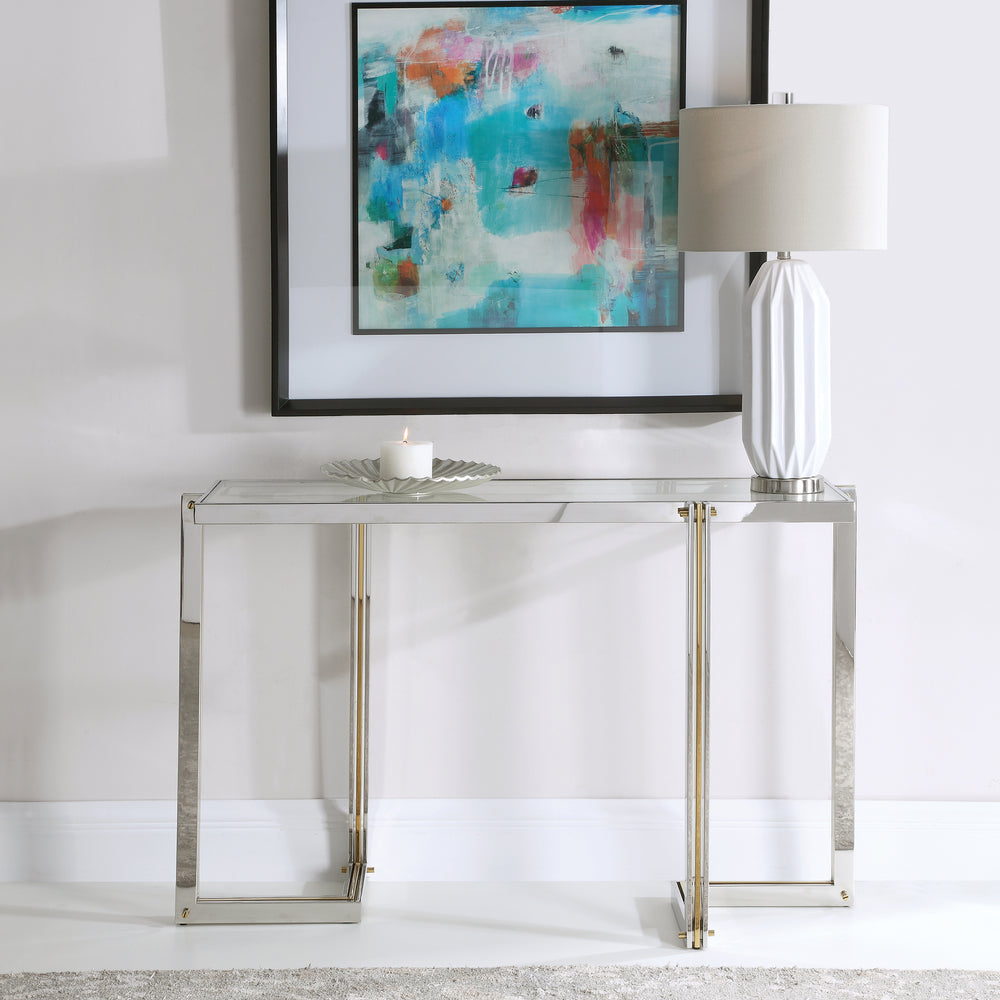 LOCKE MODERN CONSOLE TABLE - AmericanHomeFurniture