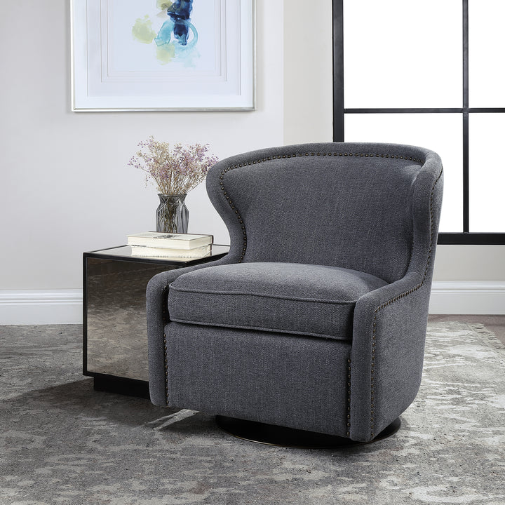 Biscay Swivel Chair - AmericanHomeFurniture