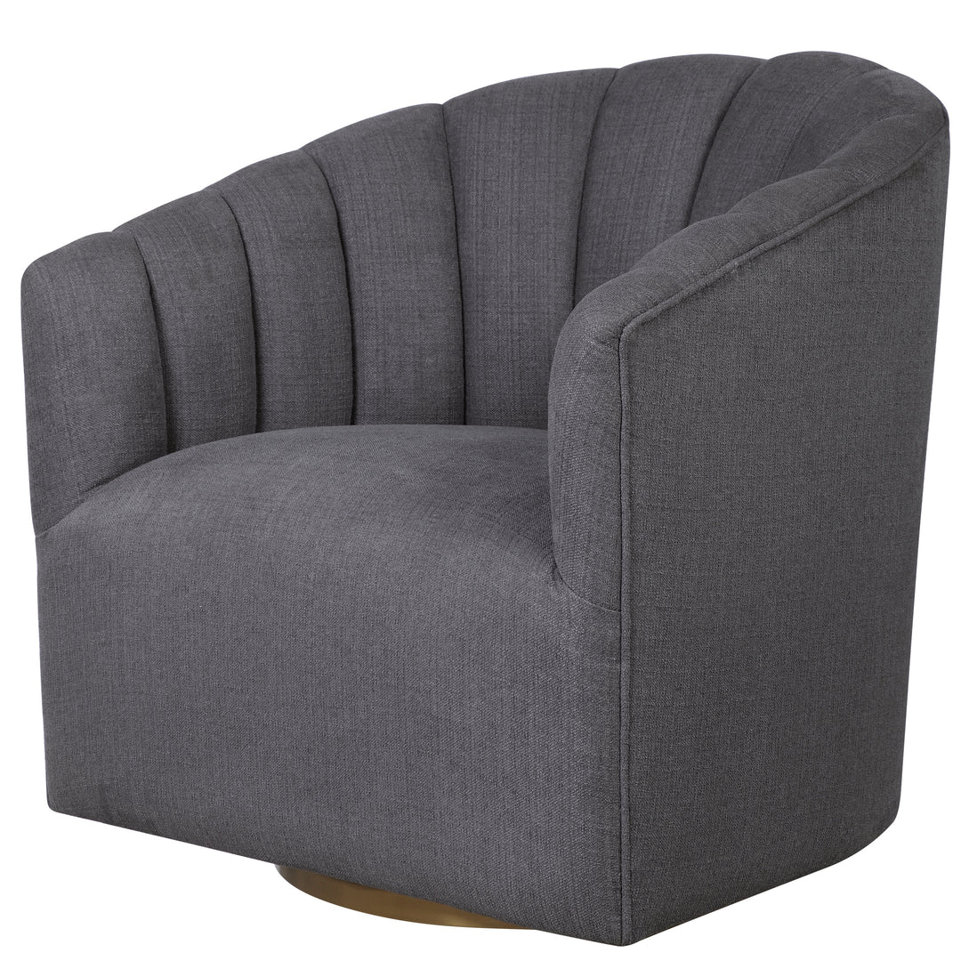 Cuthbert Modern Swivel Chair - AmericanHomeFurniture