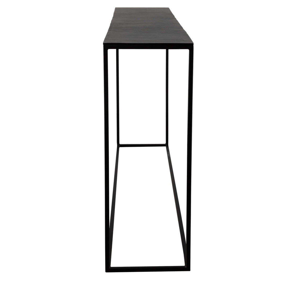 COREENE LARGE INDUSTRIAL CONSOLE TABLE - AmericanHomeFurniture