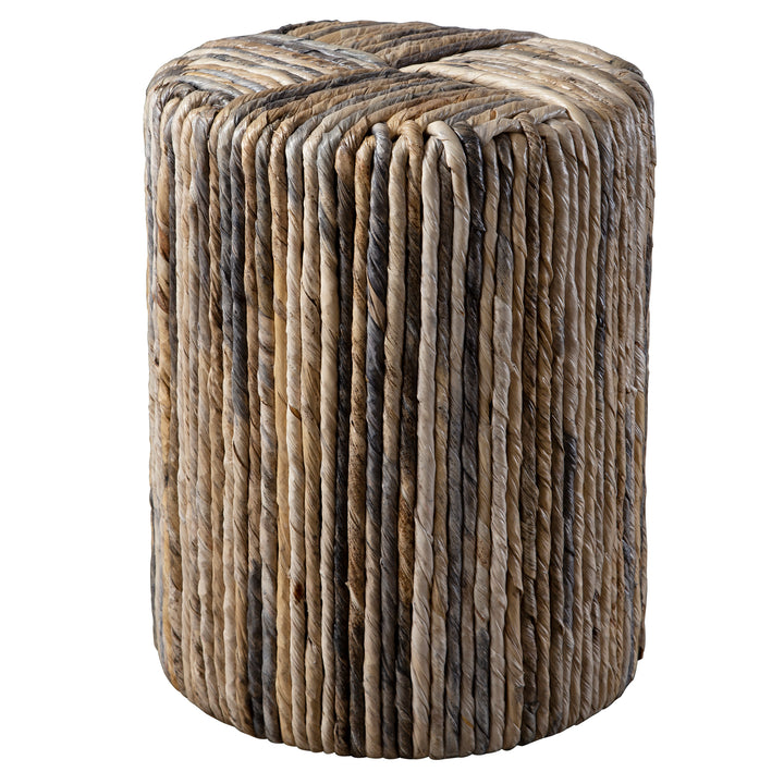 SUNDA WOVEN ACCENT STOOL - AmericanHomeFurniture