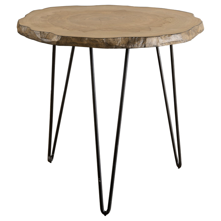 Runay Wood Slab Side Table - AmericanHomeFurniture