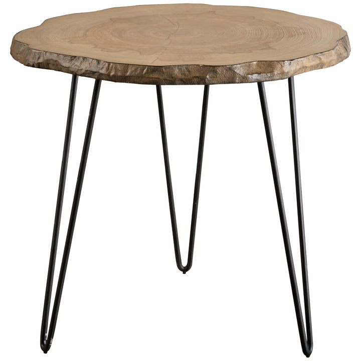 Runay Wood Slab Side Table - AmericanHomeFurniture