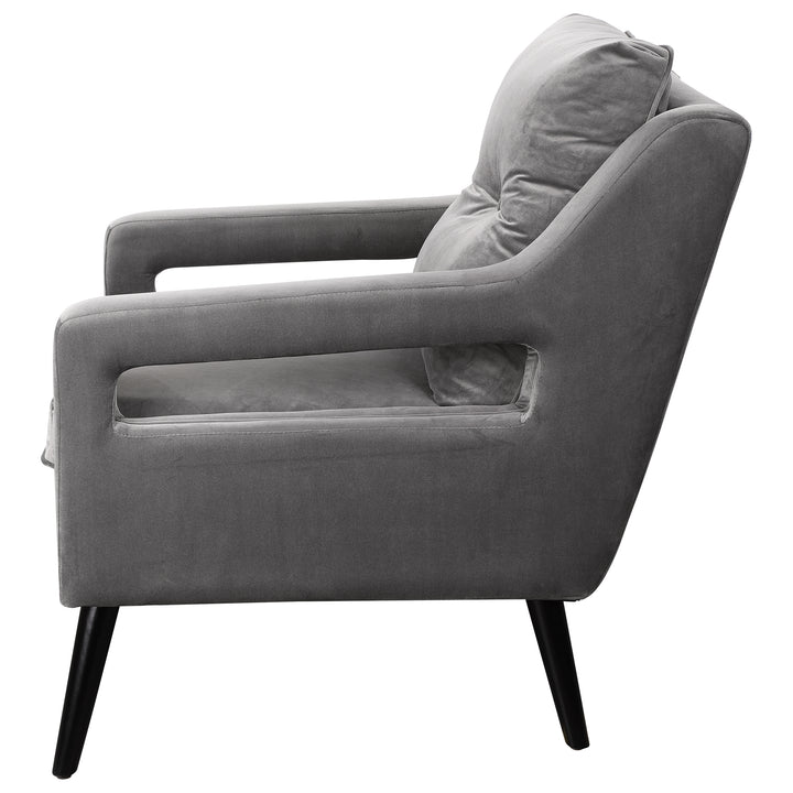 O'Brien Gray Armchair - AmericanHomeFurniture