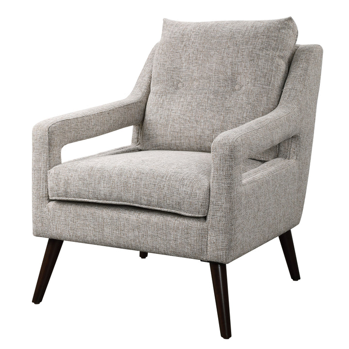 O'Brien Neutral Armchair - AmericanHomeFurniture