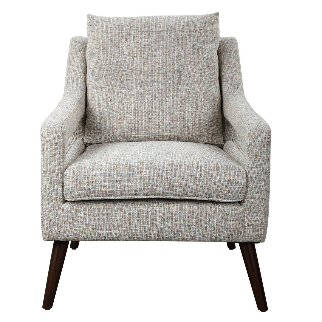 O'Brien Neutral Armchair - AmericanHomeFurniture