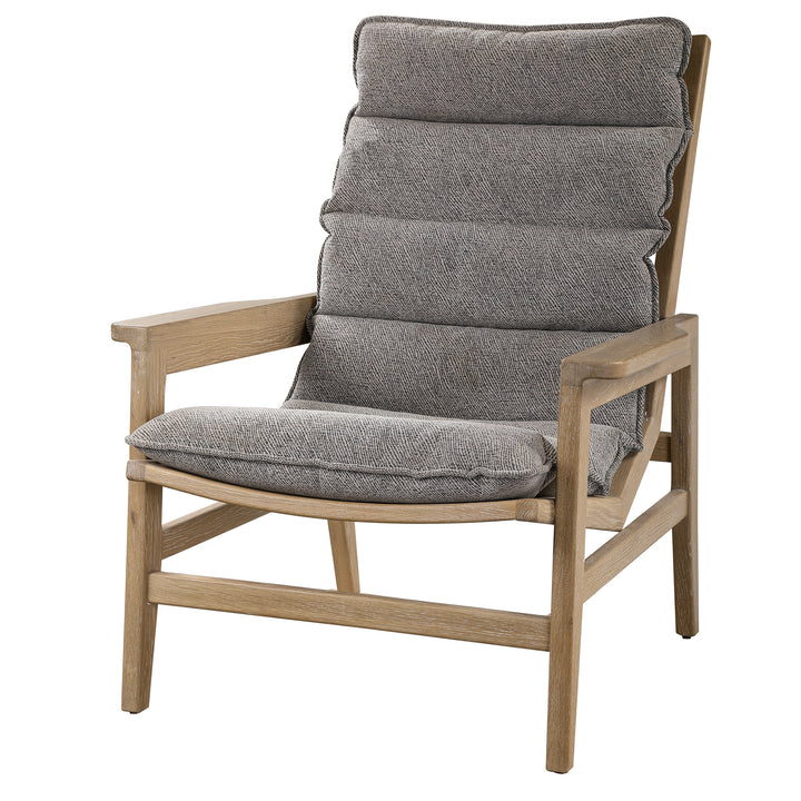 Isola Oak Accent Chair - AmericanHomeFurniture