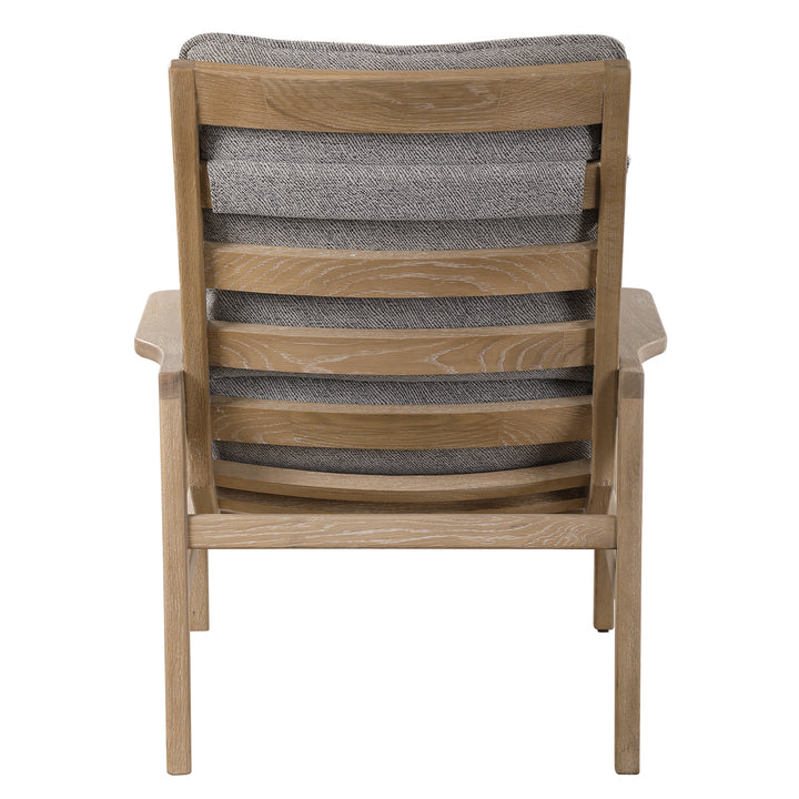 Isola Oak Accent Chair - AmericanHomeFurniture