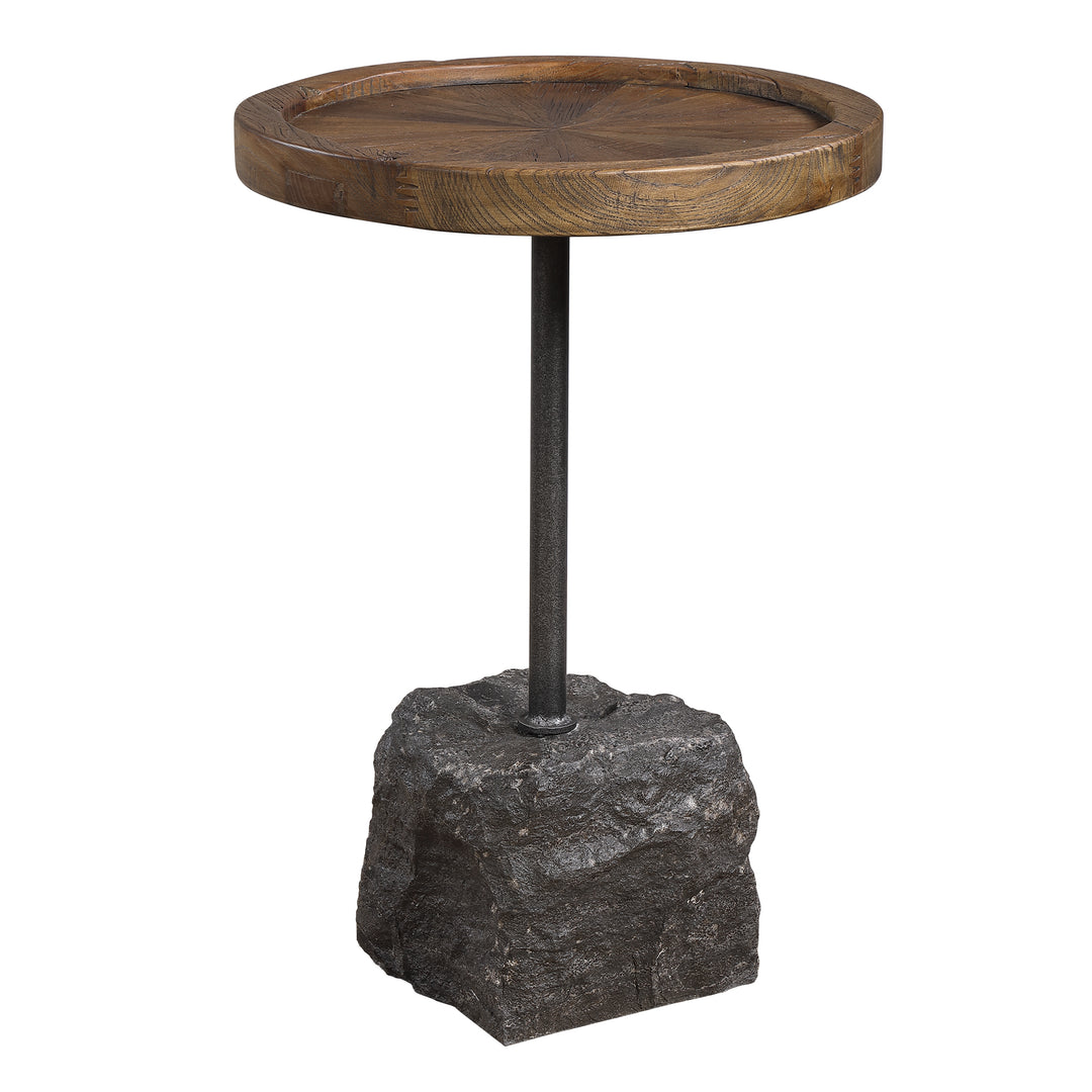 HORTON RUSTIC ACCENT TABLE - AmericanHomeFurniture