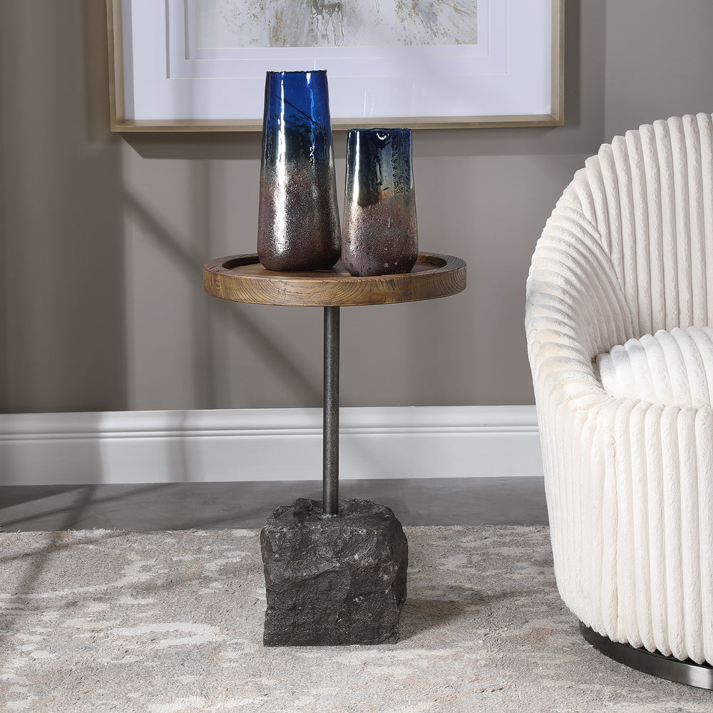 HORTON RUSTIC ACCENT TABLE - AmericanHomeFurniture