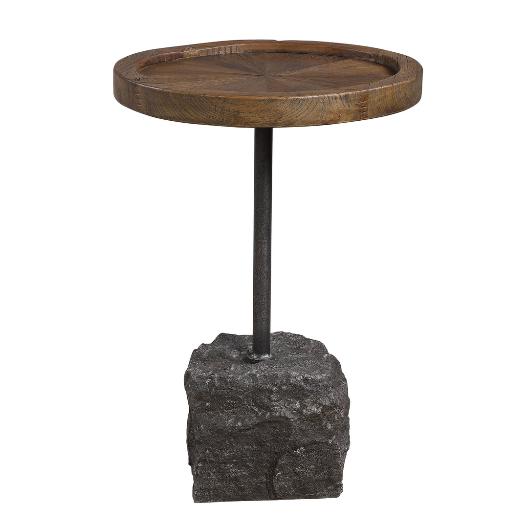 HORTON RUSTIC ACCENT TABLE - AmericanHomeFurniture
