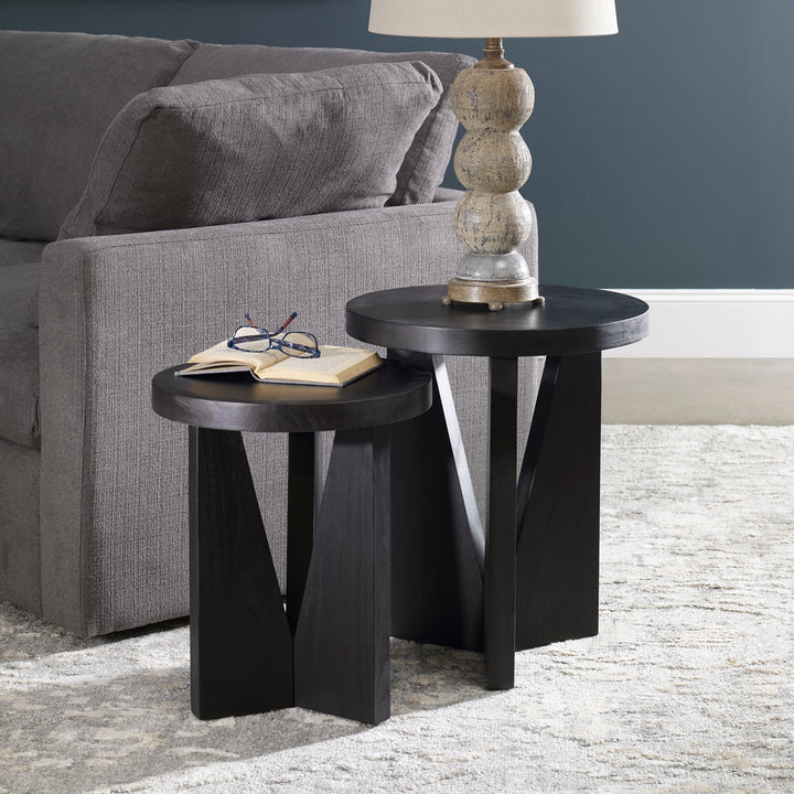 Nadette Nesting Tables, S/2 - AmericanHomeFurniture