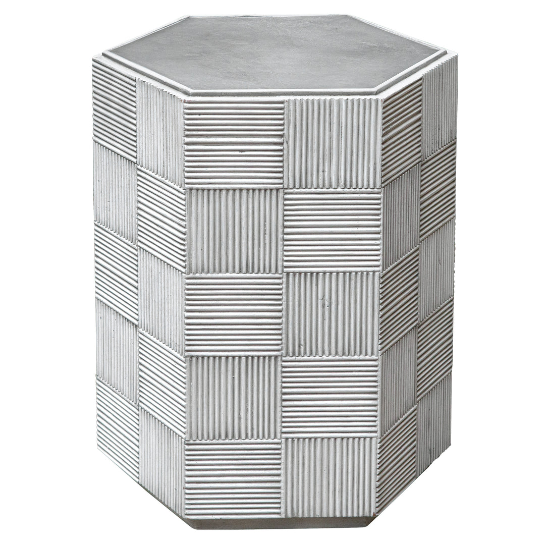 SILO HEXAGONAL ACCENT TABLE - AmericanHomeFurniture