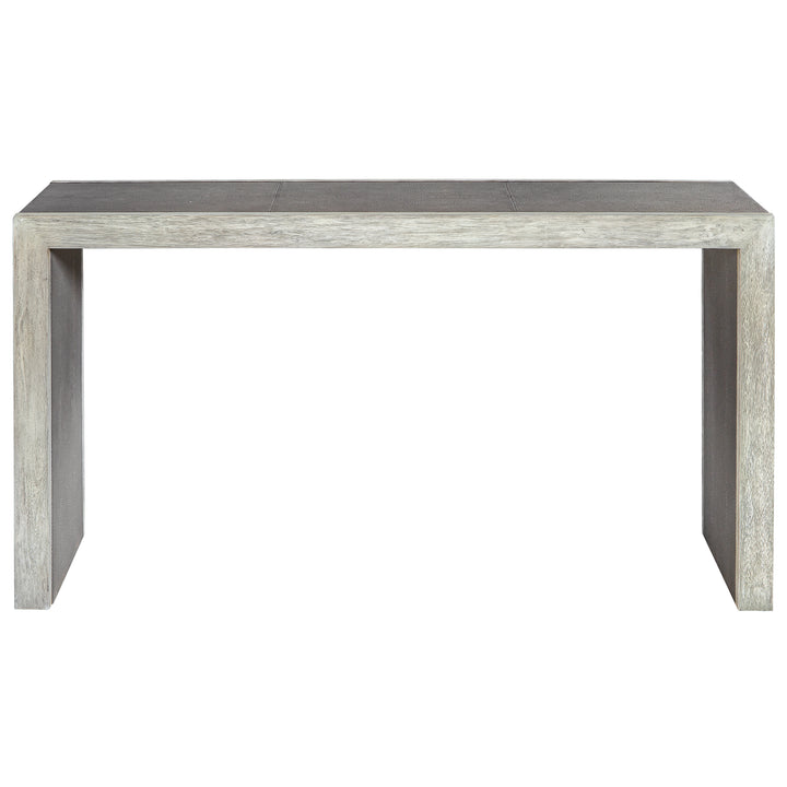 AERINA AGED GRAY CONSOLE TABLE - AmericanHomeFurniture