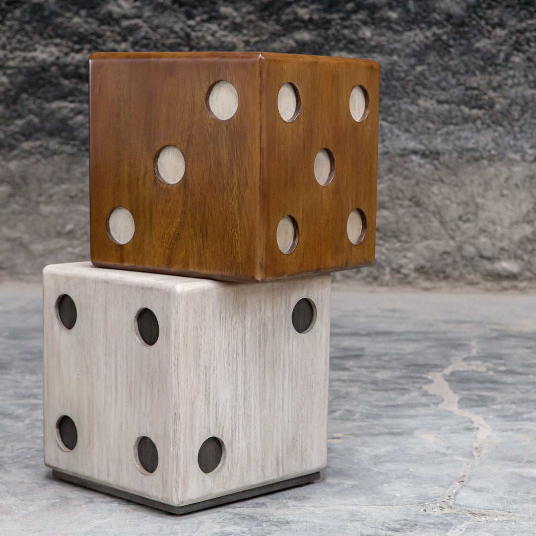 ROLL THE DICE ACCENT TABLE - AmericanHomeFurniture