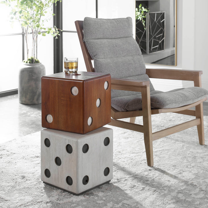 ROLL THE DICE ACCENT TABLE - AmericanHomeFurniture