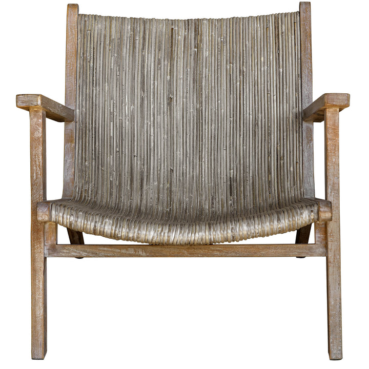 Aegea Rattan Accent Chair - AmericanHomeFurniture