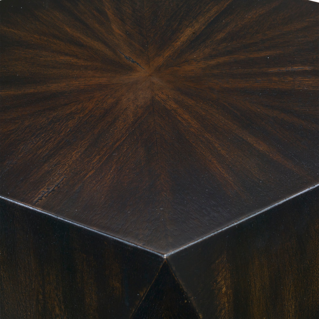 VOLKER SMALL BLACK COFFEE TABLE - AmericanHomeFurniture