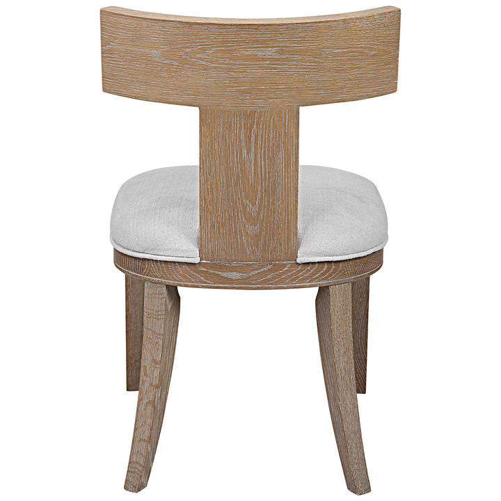 Idris Armless Chair Natural - AmericanHomeFurniture