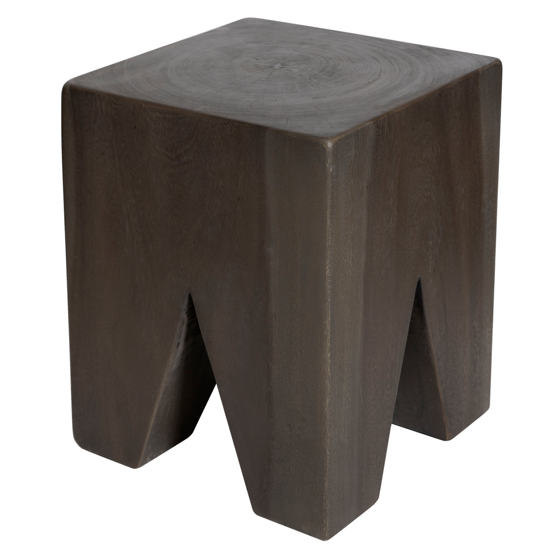 ARMIN SOLID WOOD ACCENT STOOL - AmericanHomeFurniture