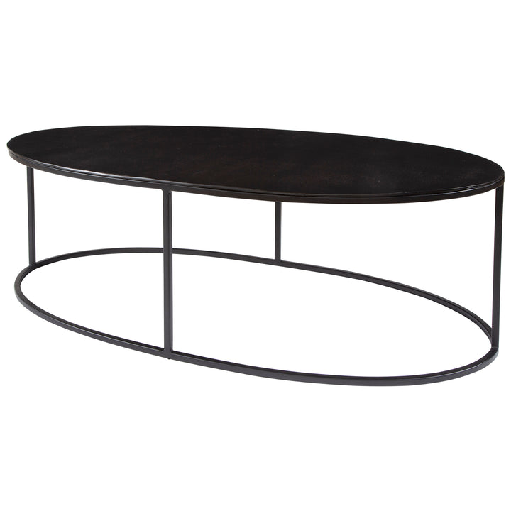 COREENE OVAL COFFEE TABLE - AmericanHomeFurniture