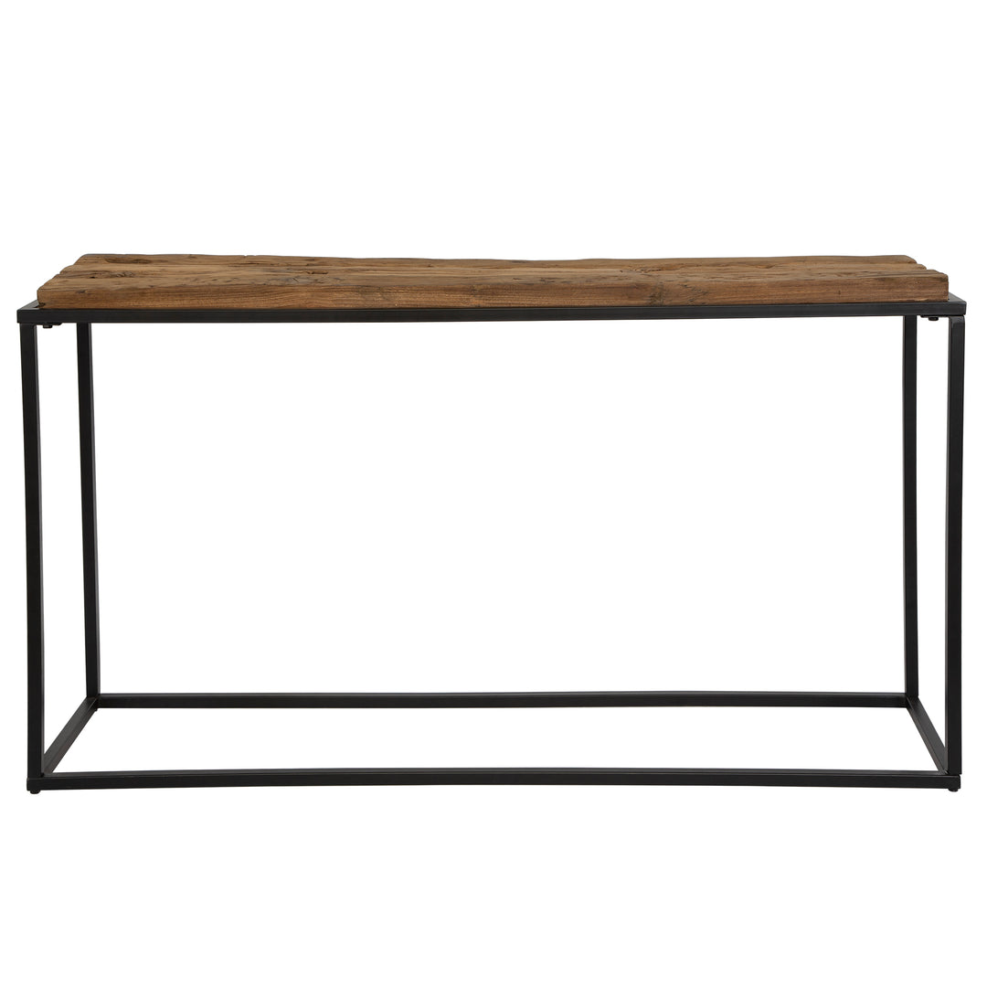 HOLSTON SALVAGED WOOD CONSOLE TABLE - AmericanHomeFurniture