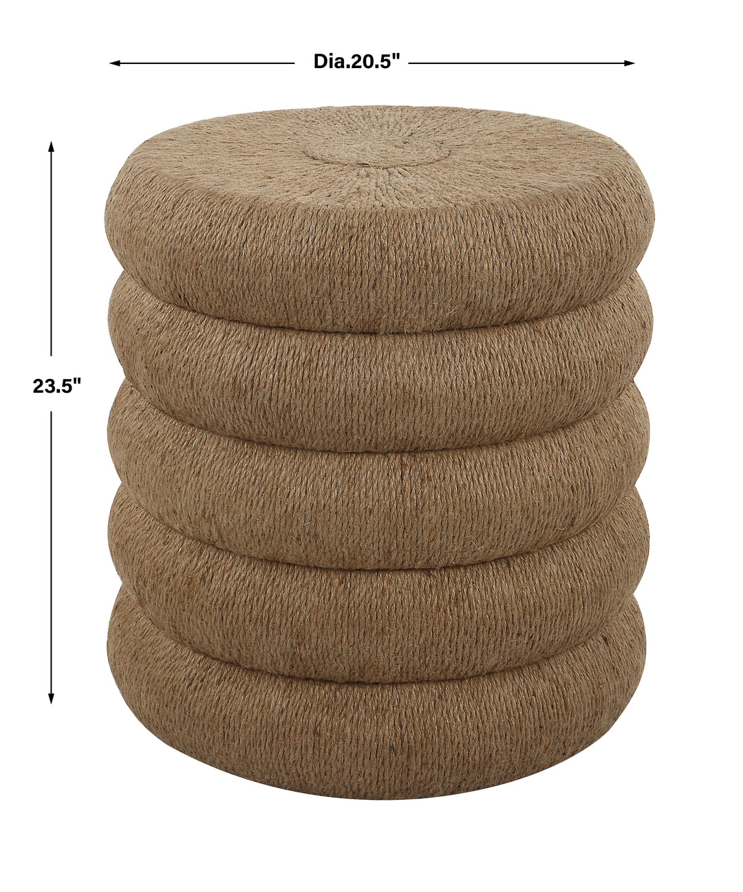 Capitan Braided Rope Side Table