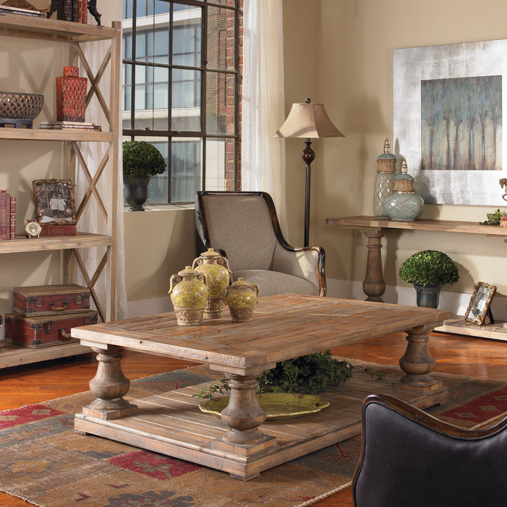 STRATFORD RUSTIC COCKTAIL TABLE - AmericanHomeFurniture