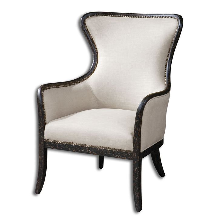 Sandy Wing Back Armchair - AmericanHomeFurniture