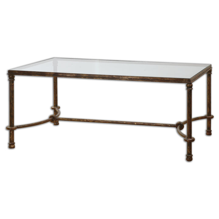 WARRING IRON COFFEE TABLE - AmericanHomeFurniture