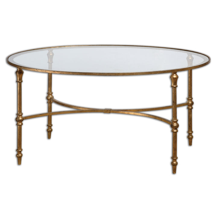 VITYA GLASS COFFEE TABLE - AmericanHomeFurniture