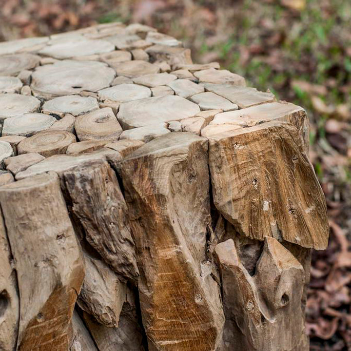 Teak Root Bunching Cube - AmericanHomeFurniture