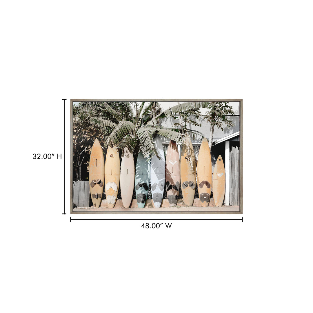 American Home Furniture | Moe's Home Collection - Surfs Up Wall Décor