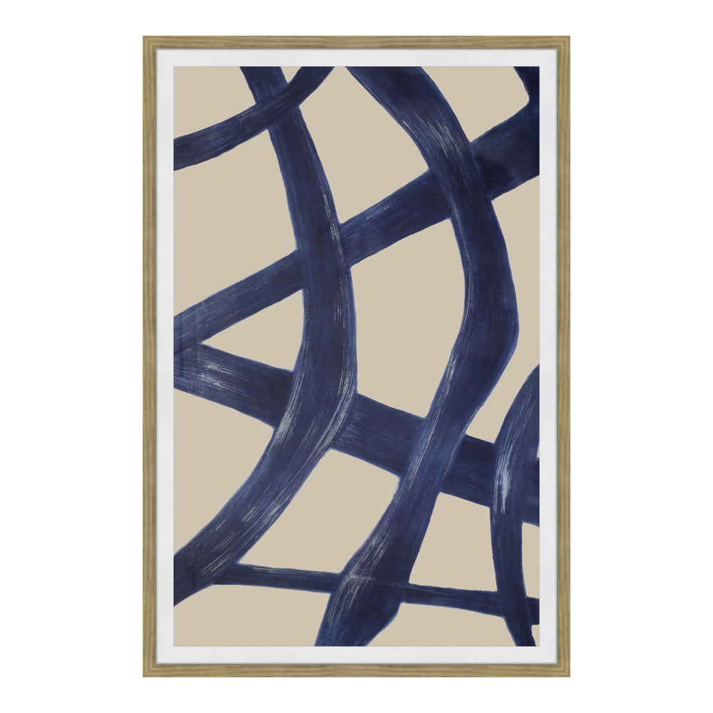American Home Furniture | Moe's Home Collection - Clarity 2 Abstract Ink Print Wall Décor
