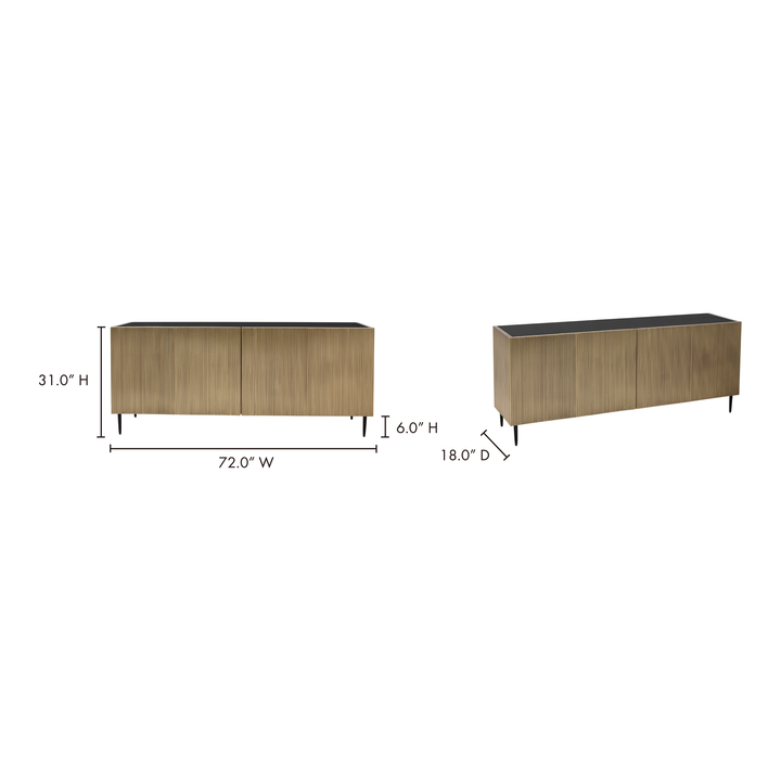 American Home Furniture | Moe's Home Collection - Brogan Sideboard