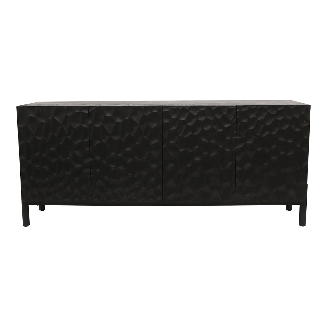 American Home Furniture | Moe's Home Collection - Misaki Oak Sideboard Black